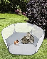 MAIKEHIGH Small Animal Playpen Pop Up Cage Tent 120x38 cm Portable view 5
