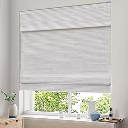 Pasoun Cordless Roman Shades for