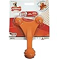 Nylabone Power Chew Axis Bone Chew Toy for Dogs, Dog Toys for Aggressive Chewers, Bacon Flavor, X-Large/Souper - 50+ lbs. (1 Count)