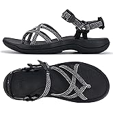 Viakix Women's Walking Sandals – Premium Comfortable Sport Sandals for Outdoors, Travel, Hiking, Beach & Everyday Wear