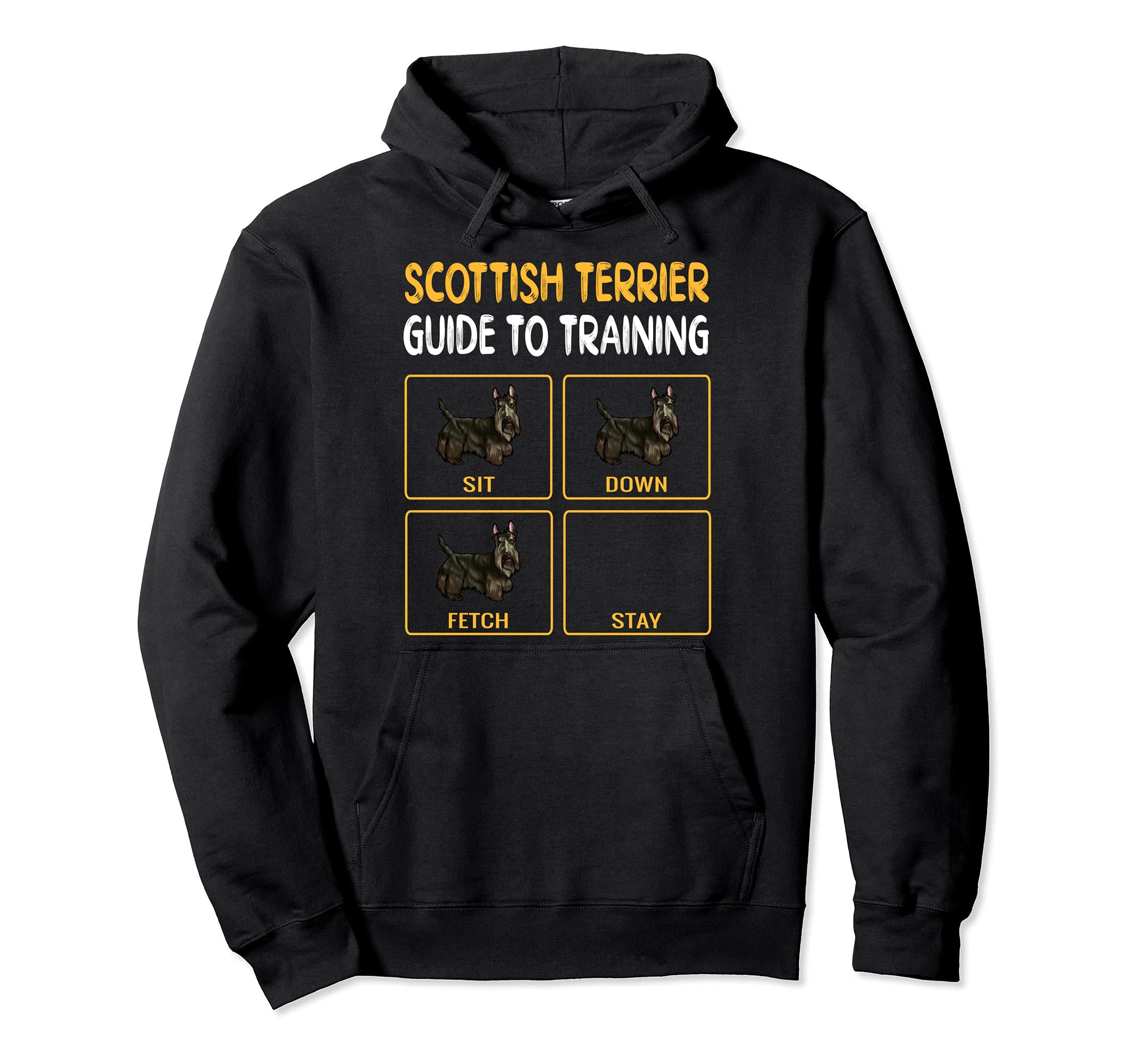 Scottish Terrier Guide To Training Dog Obedience Pullover Hoodie