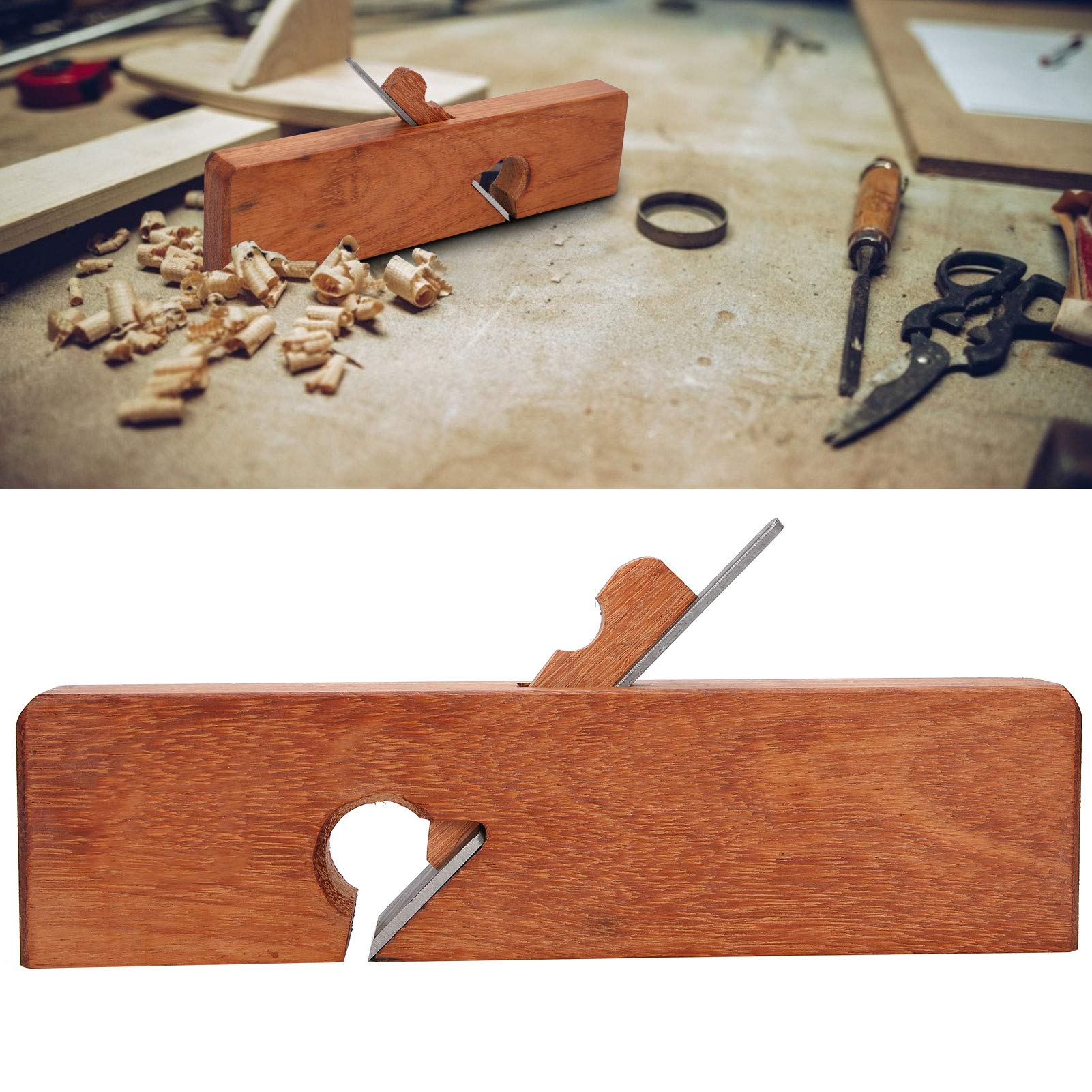 Wood Plane Carpenter, Trimming Planer Flat Edge Slotting Hand Woodworking DIY Tool, for Cutting, Polishing Wood Surfaces