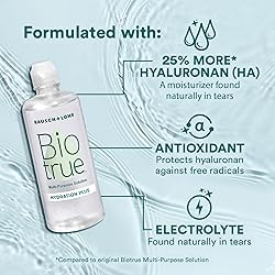 Biotrue Hydration Plus Contact Lens Solution with