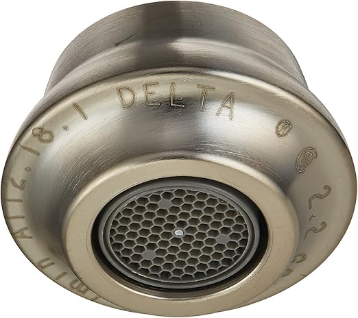 Delta Faucet Rp37018ss Victorian Aerator For 2 2 Gpm Stainless