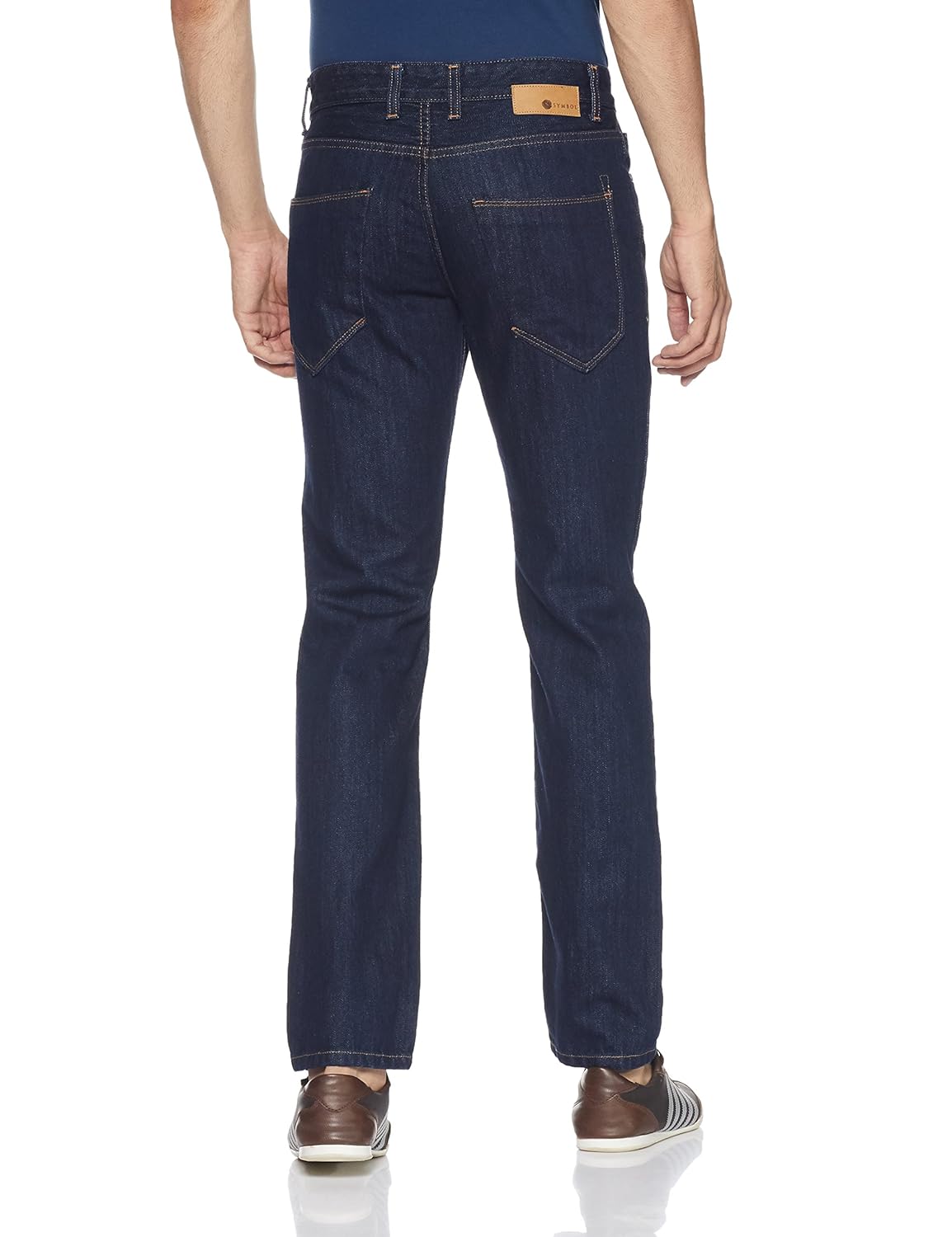 symbol amazon brand men's relaxed fit jeans