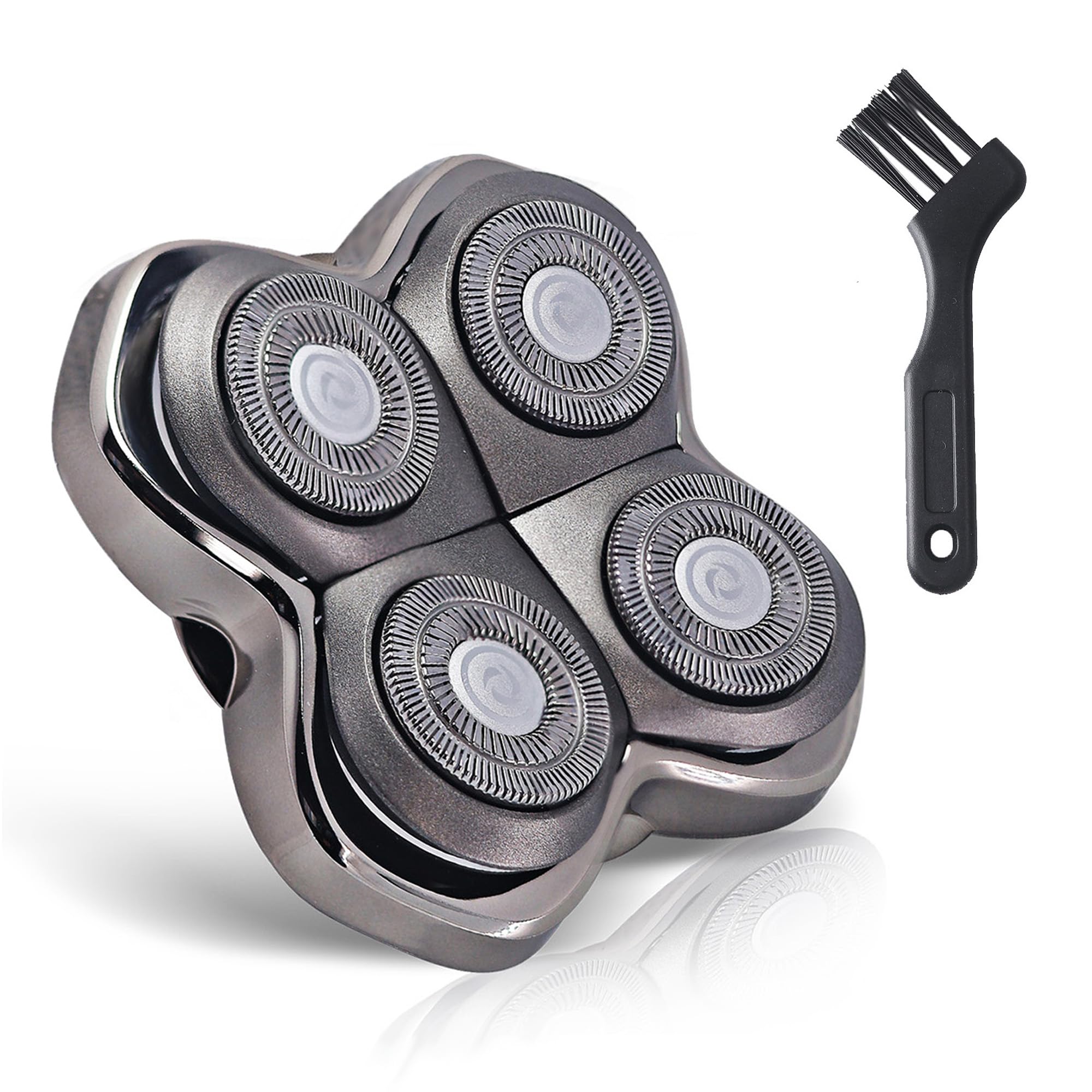 Photo 1 of 1 Pack Replacement Blades Compatible with Pitbull Shaver Gold PRO & Silver - Pitbull Shaver Replacement Blade, Enhanced Heads for Superior Smooth Shaving Without Scratching