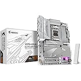 GIGABYTE X870 AORUS Elite WIFI7 ICE AMD AM5 LGA 1718 Motherboard, ATX, DDR5, 4X M.2, PCIe 5.0, USB4, WIFI7, 2.5GbE LAN, EZ-Latch, 5-Year Warranty