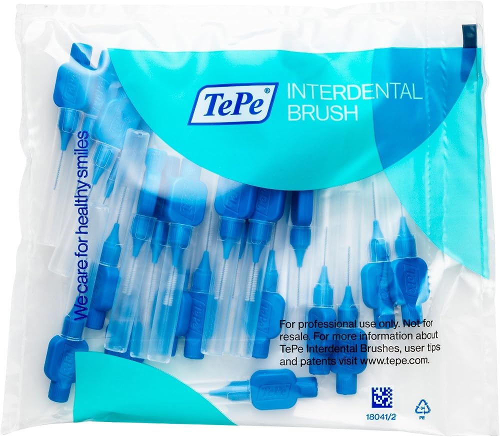 TePe Blue 0.6mm Interdental Brush 25 Pack