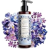 Panier des Sens – Iris Hand & Body Lotion for Dry Skin - Hydrating Body Cream for Women - Nourishing Fluid Body Moisturizer Shea Butter & Olive Oil - 97% Natural Ingredients Body Care - 8.45 Floz