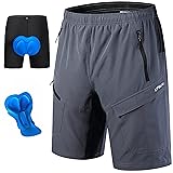 Men's Mountain Bike Shorts 3D Padded Baggy Bicycle