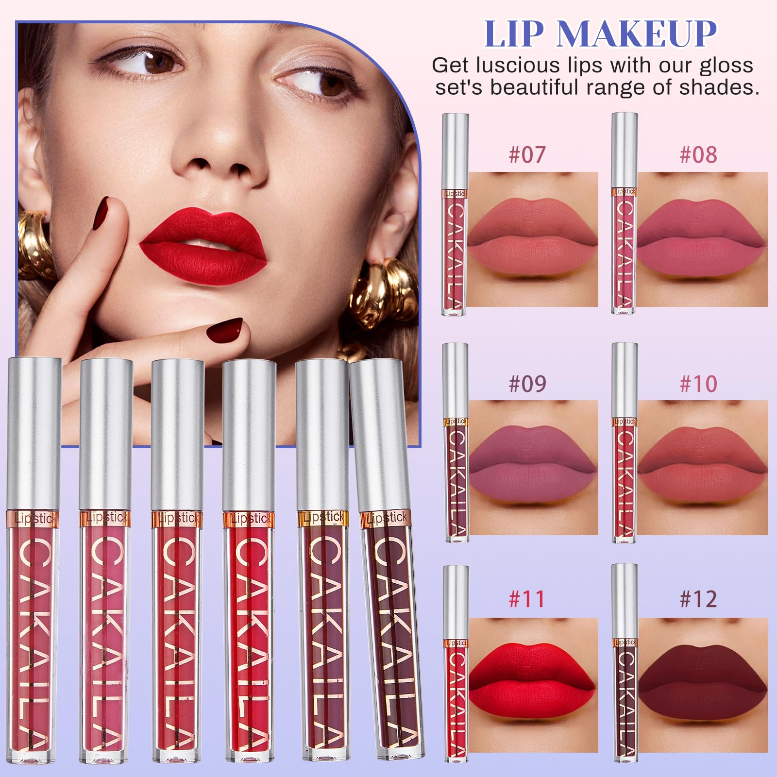 All in One Makeup Kit, Make Up Gift Set for Women, Makeup Kit for Women Full Kit, Includes Foundation Face Primer Eyeshadow Concealer Liquid Blush Lipgloss Eyeliner Mascara Cosmetic Brushes Set