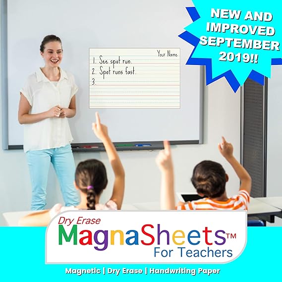 MagnaSheets (TM) for Teachers Dry Erase