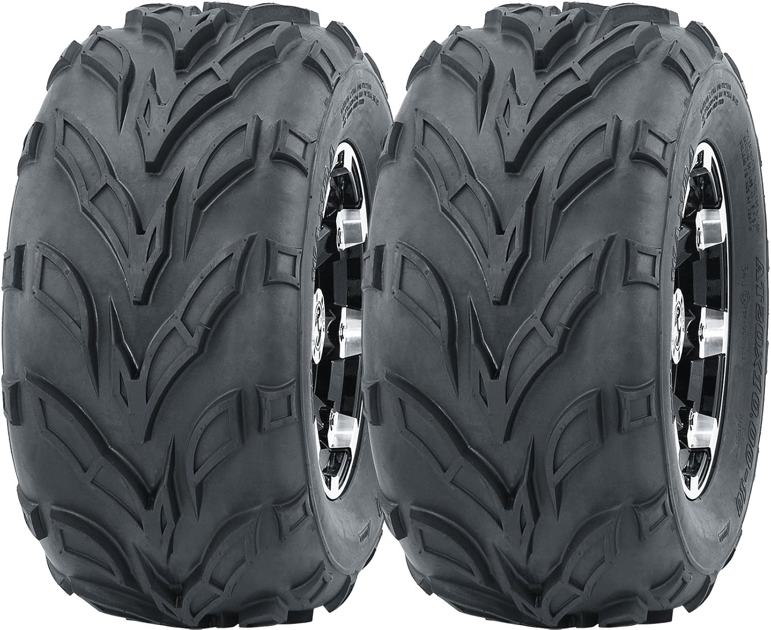 2 WANDA ATV Tires 22x1010 22x10x10/4PR P361 Automotive