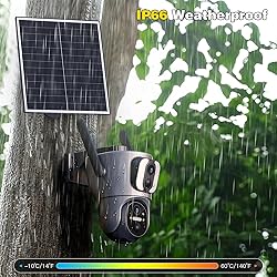 Xega 4G Cellular Security Camera【Dual