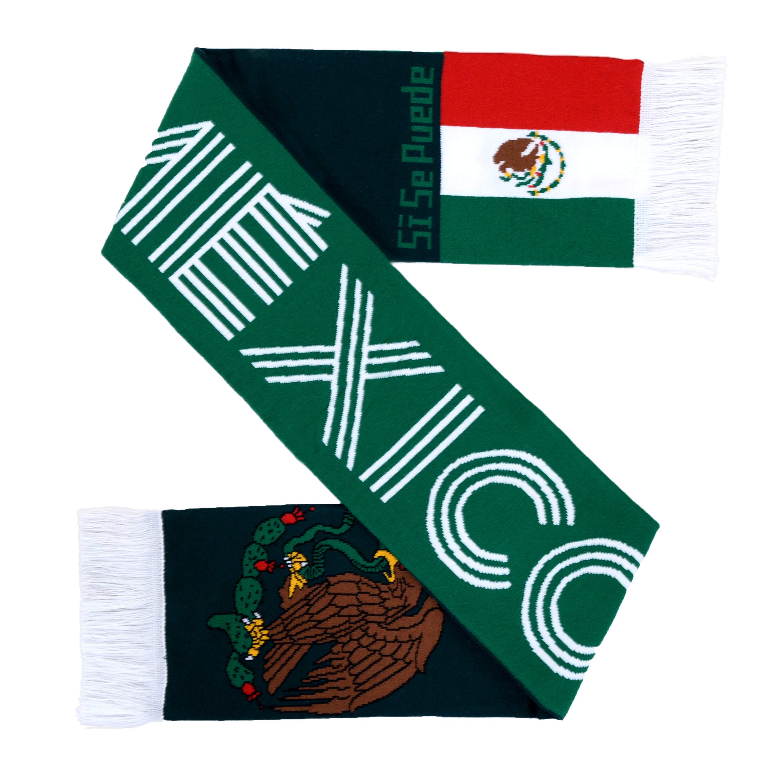 Euroscarves National Football High-Definition HD Knit Scarf (Mexico)