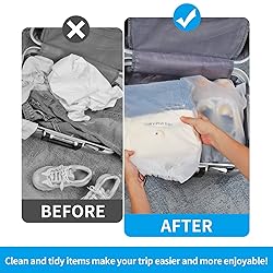 COIDEA, Waterproof Travel Drawstring Shoe Bags for