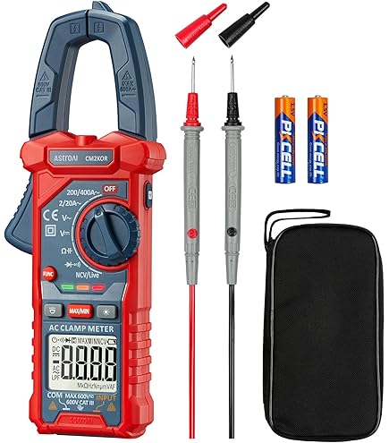 Amazon.com: AstroAI Digital Clamp Meter 2000 Counts and AM33D 2000