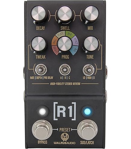 ギター Walrus Audio R1 mk2 High-Fidelity Reverb Mako Series MKII: R1 High-Fidelity Reverb