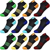 Kids Ankle Socks Boys Cushioned Athletic Crew Socks Girls Cotton Quarter Sock Sports Children Youth 12 Pairs