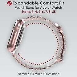 TALK WORKS Expandable Watch Band Compatible with