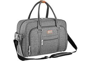 WV WELAVILA WELAVILA Diaper Bag Tote - Large Convertible Baby Bags With Changing Pad & Insulated Pockets For Mom & Dad - Unisex Multifunction Travel Diaper Tote Dark Grey - Travel Diaper Bag With Changing Pad