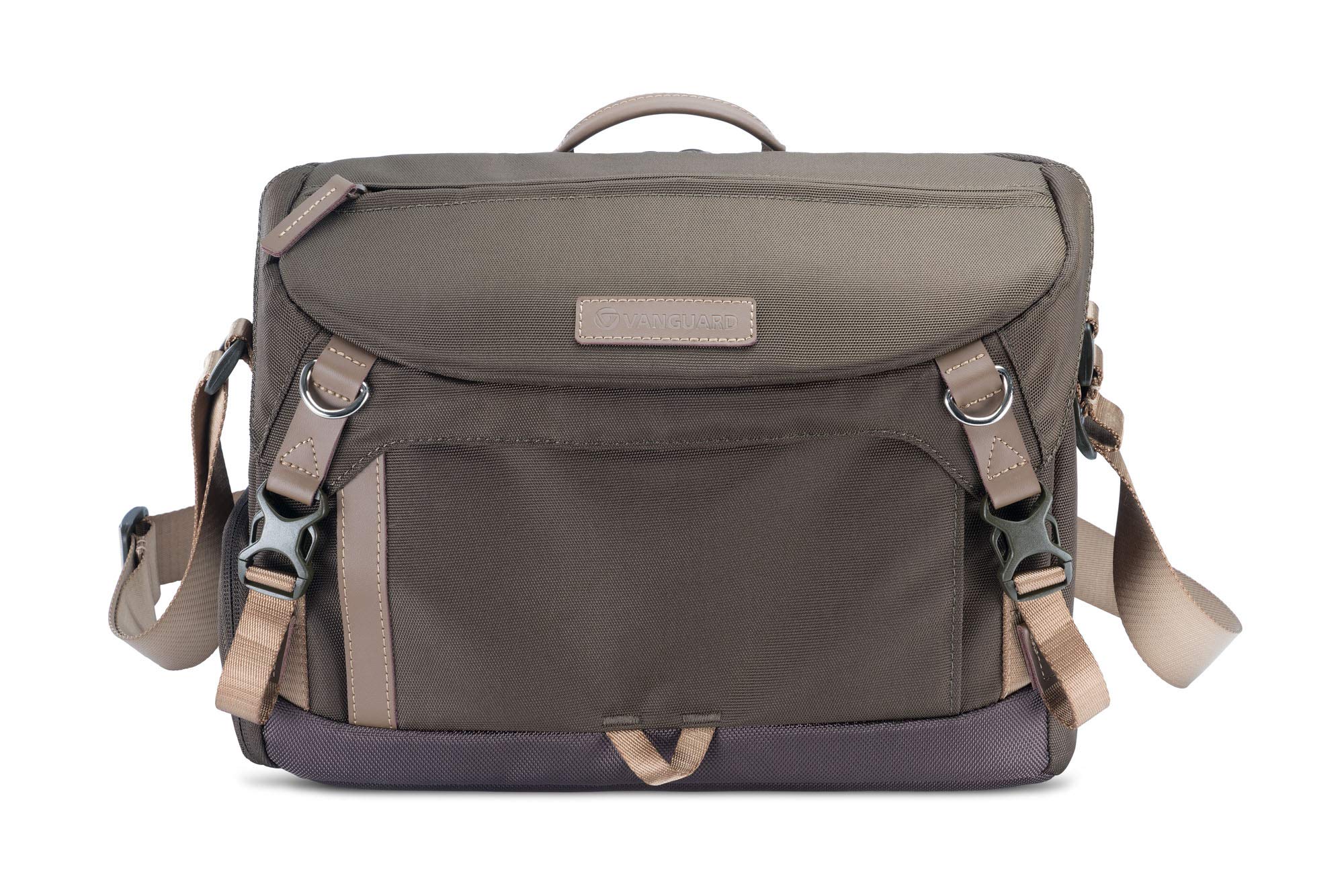 Vanguard VEO GO 34M Shoulder Bag for Mirrorless Cameras with Internal Tripod Compartment - Khaki
