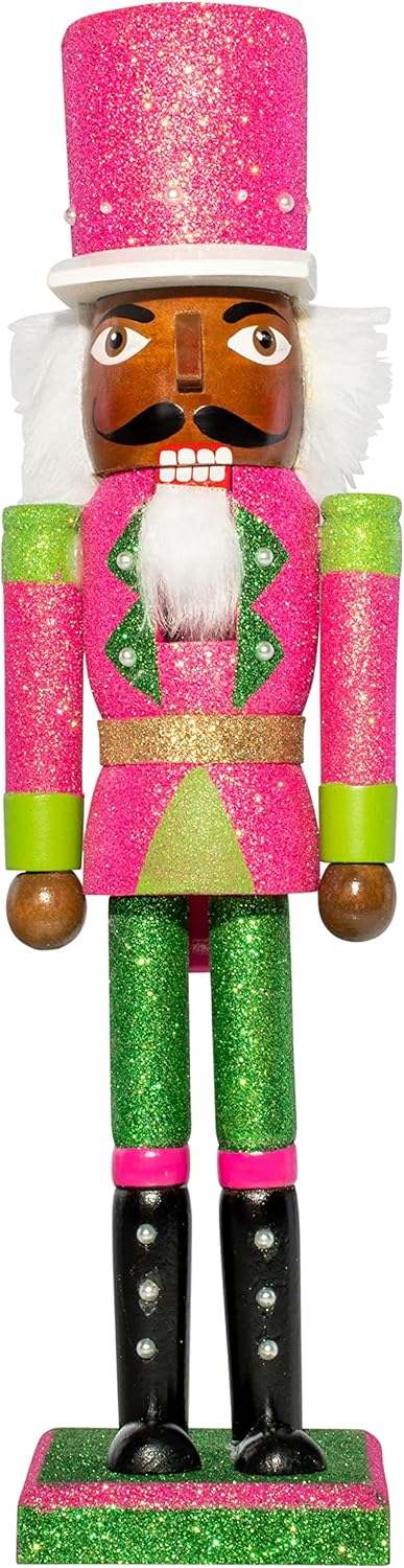Nutcrackers - 100 NormanC Limited Edition Alpha.Kappa.Alpha. Sorority Inspired African American Nutcracker Figure ~ Exclusive Item