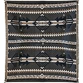 LumiSyne Cotton Woven Throw Blanket With Tassel Bohemian Tribal Ethnic Style Geometric Pattern Aztec Navajo Blanket Decorative Throw For Sofa Bed Armchair Camping Tapestry Tablecloths Carpet 160x130cm