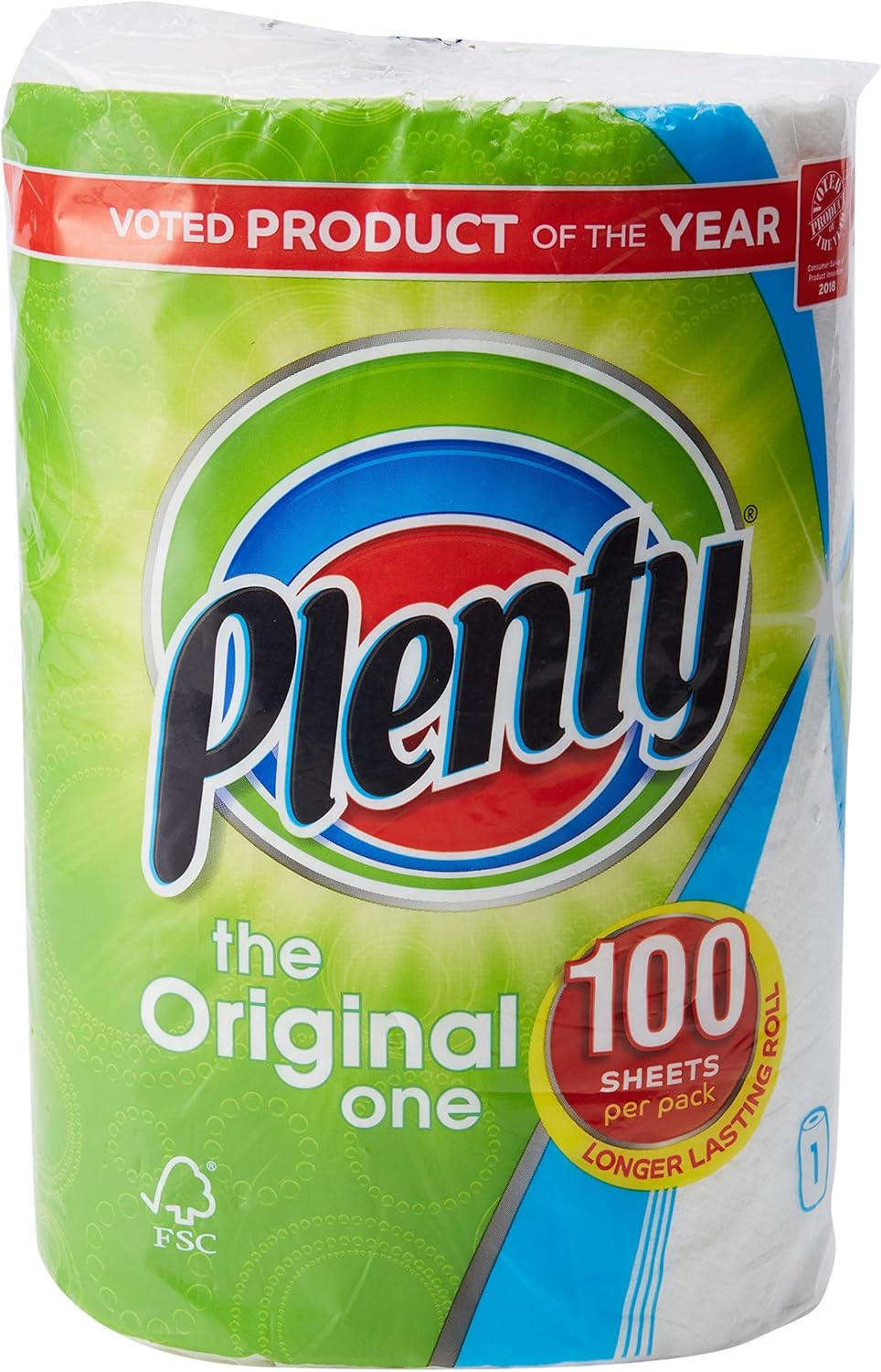 Plenty White Kitchen Roll 100 sheets Amazon.co.uk Health & Personal Care
