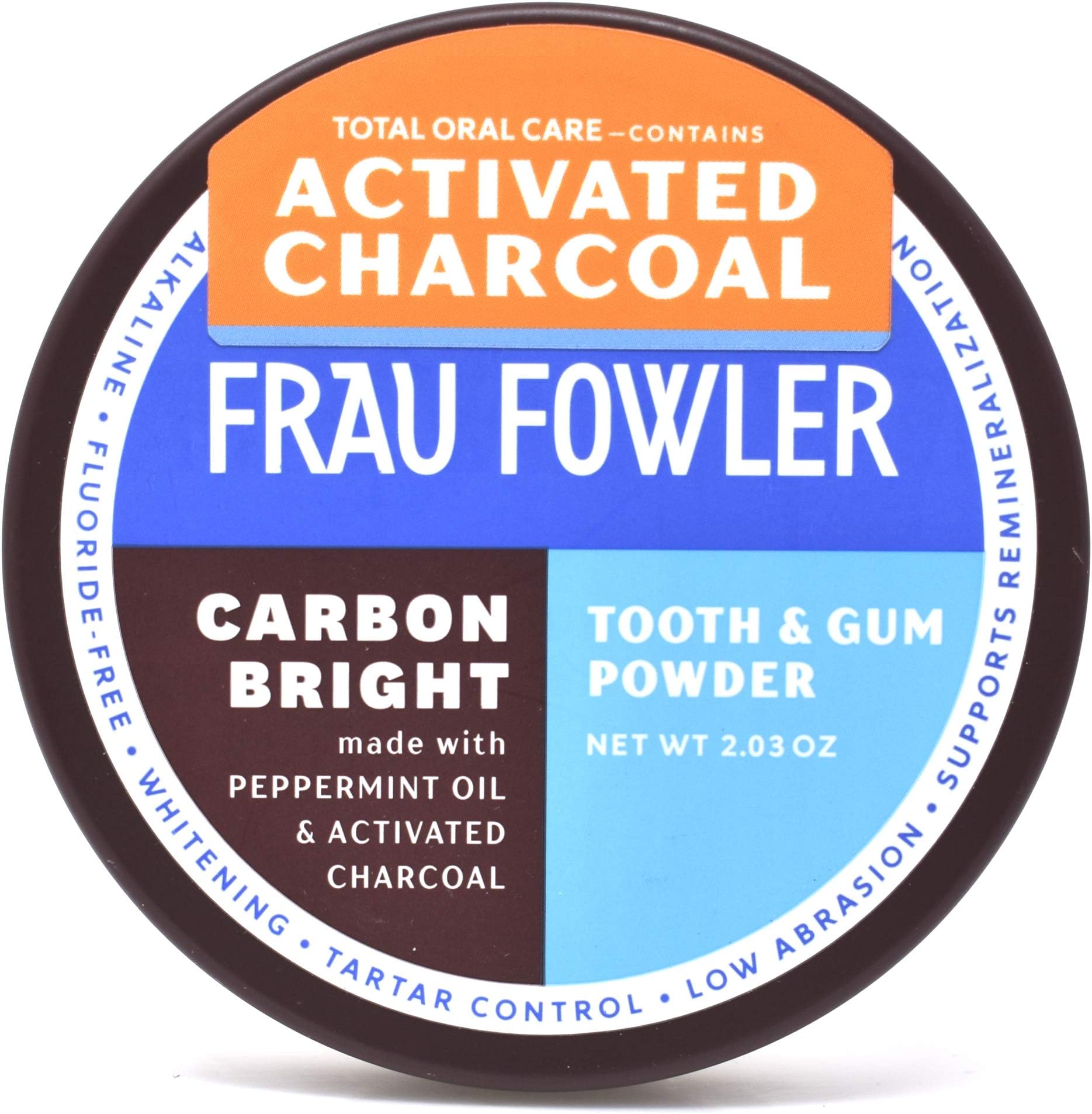 Frau Fowler Tooth Powders without Activated Charcoal