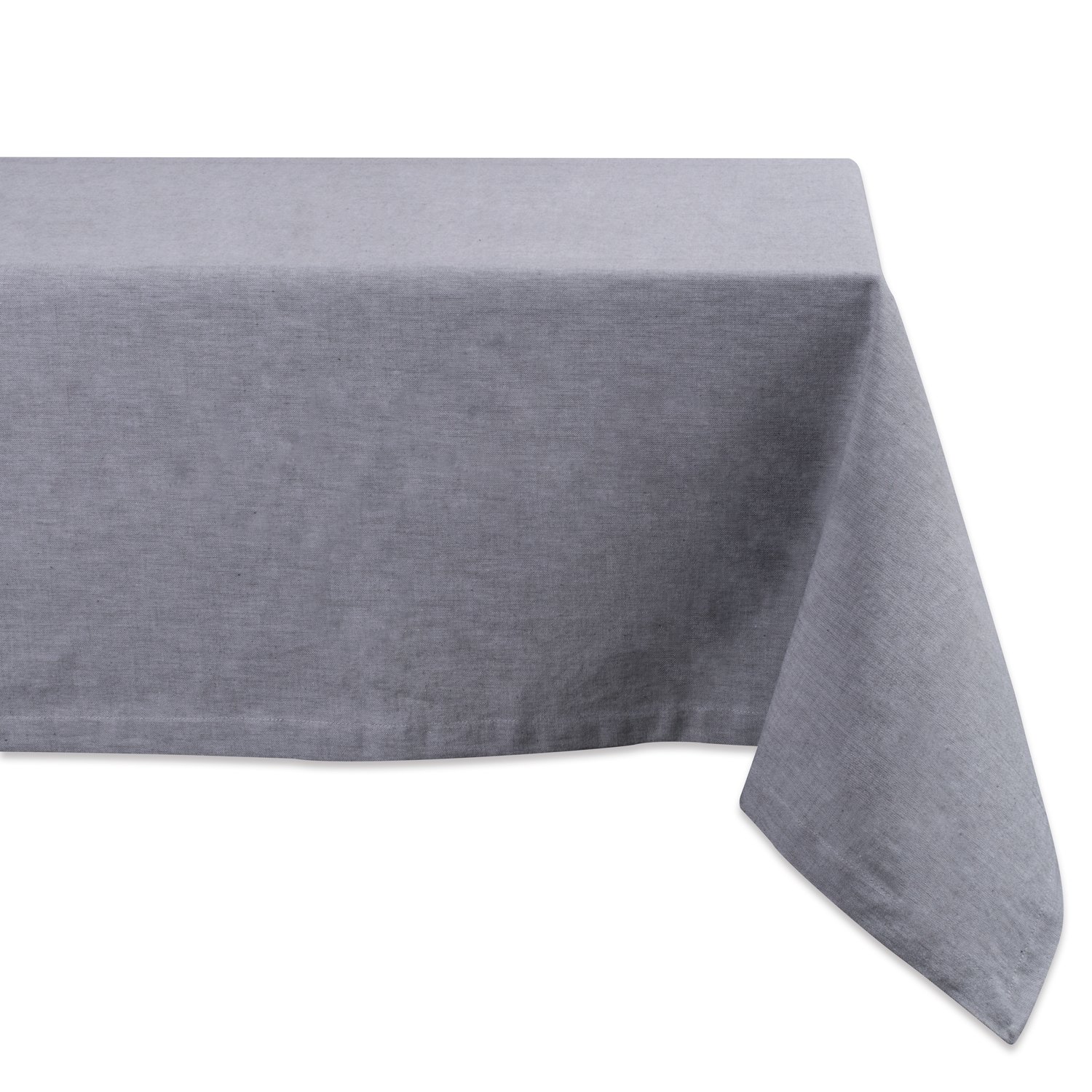 DII 100% Cotton Chambray Kitchen Tabletop Collection, 60x104, Gray โ image 1