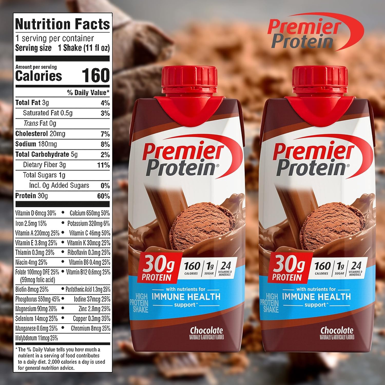 Mua Premier Protien | 30g High Protein Shake Chocolate 11 Fl oz each in ...