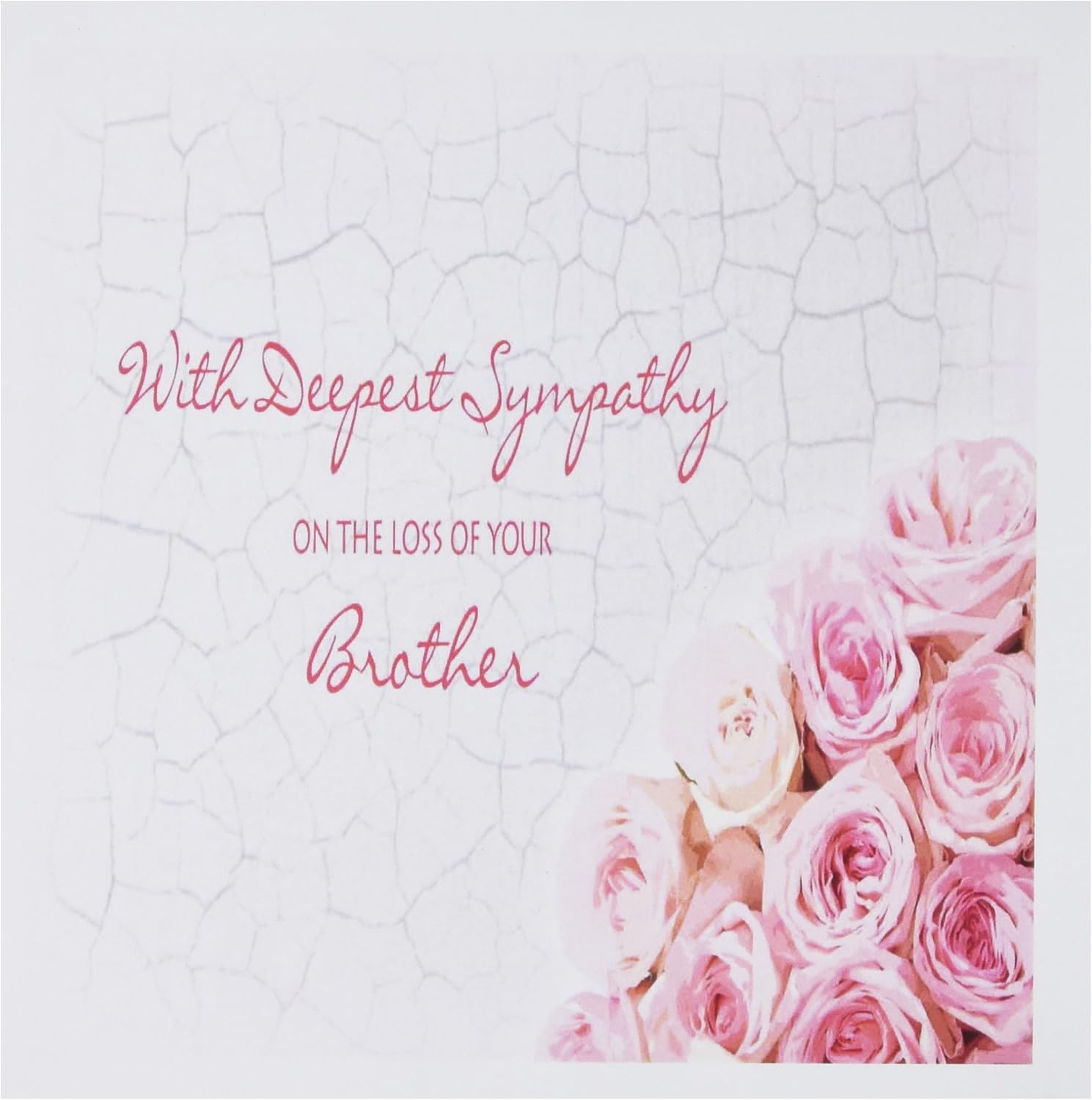 With Deepest Sympathy On The Loss Of Your Brother Card