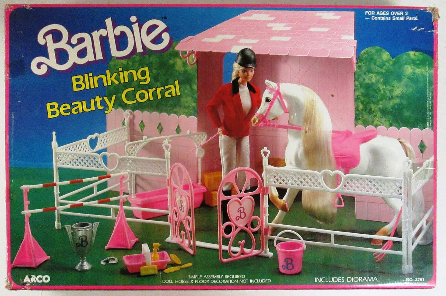 barbie stable playset
