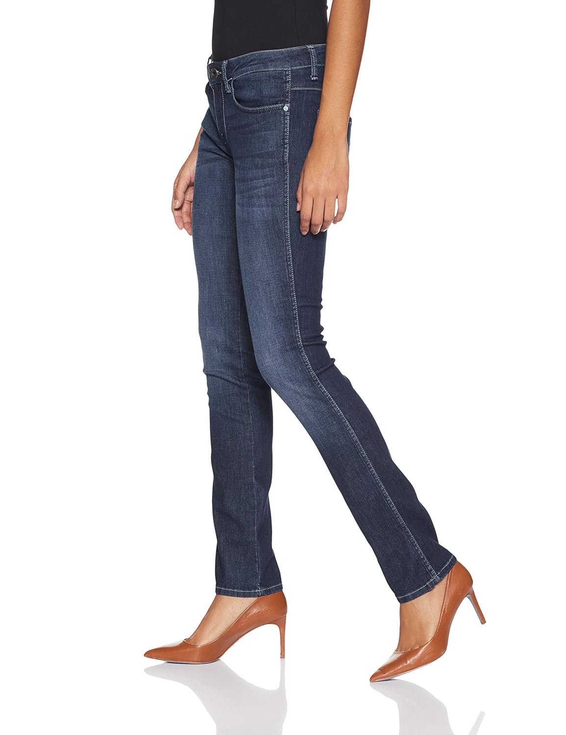 wrangler women's straight fit jeans