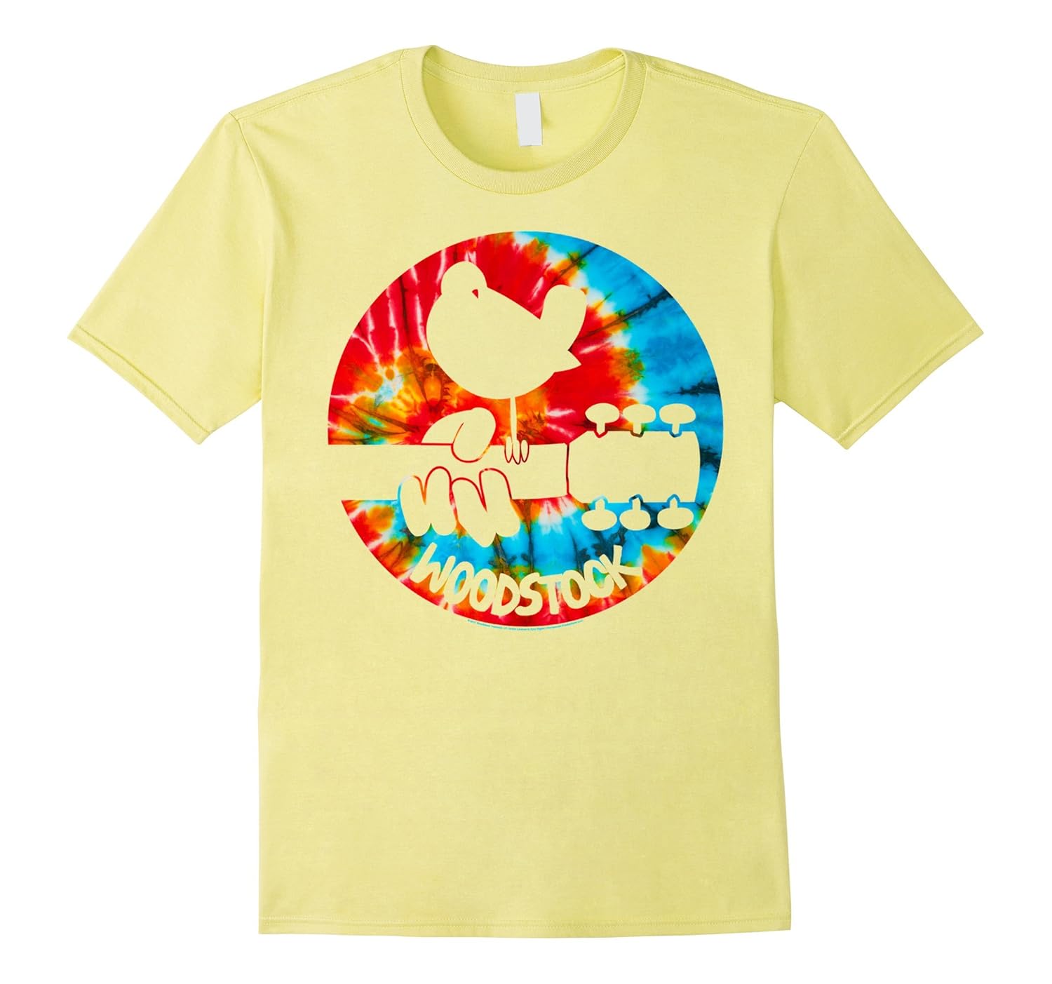 Woodstock - Tie-Dye T-Shirt-Rose