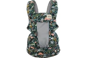 Baby Tula Coast Explore Mesh Baby Carrier, Adjustable Newborn to Toddler Carrier, Ergonomic and Multiple Positions for 7 – 45 pounds (Land Before Tula)