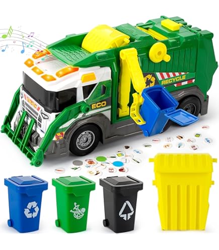 thumbnail image 2 of President Donald Trump 2024 Truck Toys Trump Garbage Truck Collectibles 2 of 11