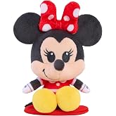 Disney Classics Perch&rsquo;d 5-inch Shoulder Plush Minnie Mouse Stuffed Animal | Wearable Plushie, Soft Toy for Fans, Girls, Boys, Kids, Holiday Stocking Stuffers, Gifts, Presents, Ages 3 and Up