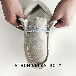 UamGlsob 2 Pairs Elastic Shoe Laces Replacement