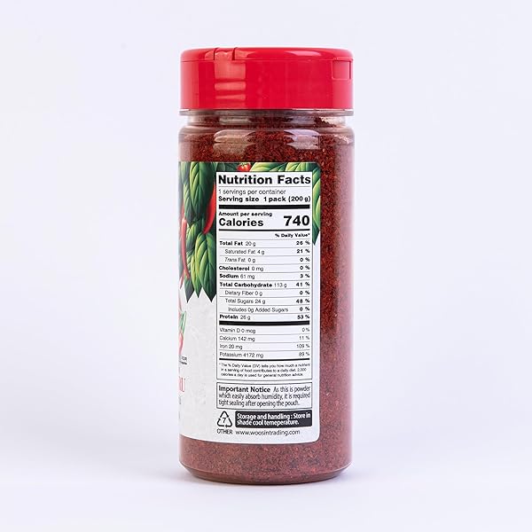 DELIEF RED PEPPER CHILLI POWDER – 100% GOCHUGARU FLAKES, AUTHENTIC MEDIUM GRIND FOR KIMCHI & SPICY DISHES, 7.05OZ (200G) 1 PACK