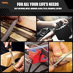 Devvicoo 17 PCS Metal File Set, Upgraded