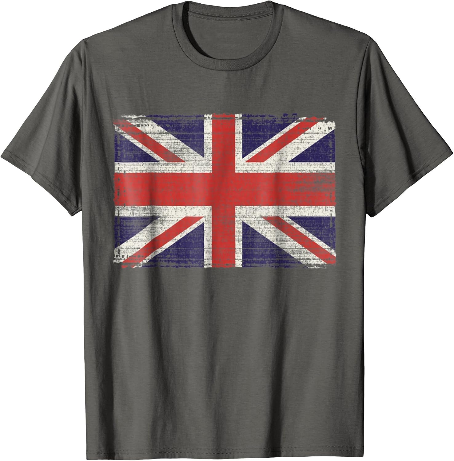 black and white union jack t shirt