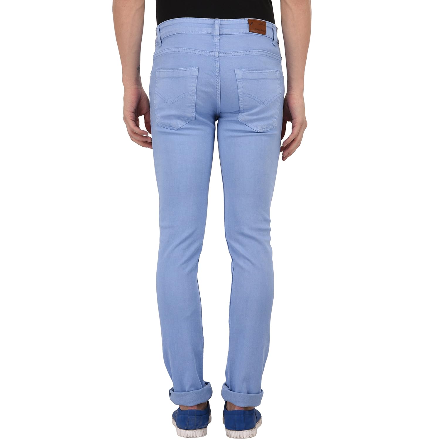 studio nexx men's regular fit stretchable jeans