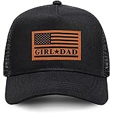 Bakyiwe Girl Father Daddy Gifts Dad Hats for Men, Adjustable Dad Trucker Hat, Fathers Day Birthday Gifts from Daughter
