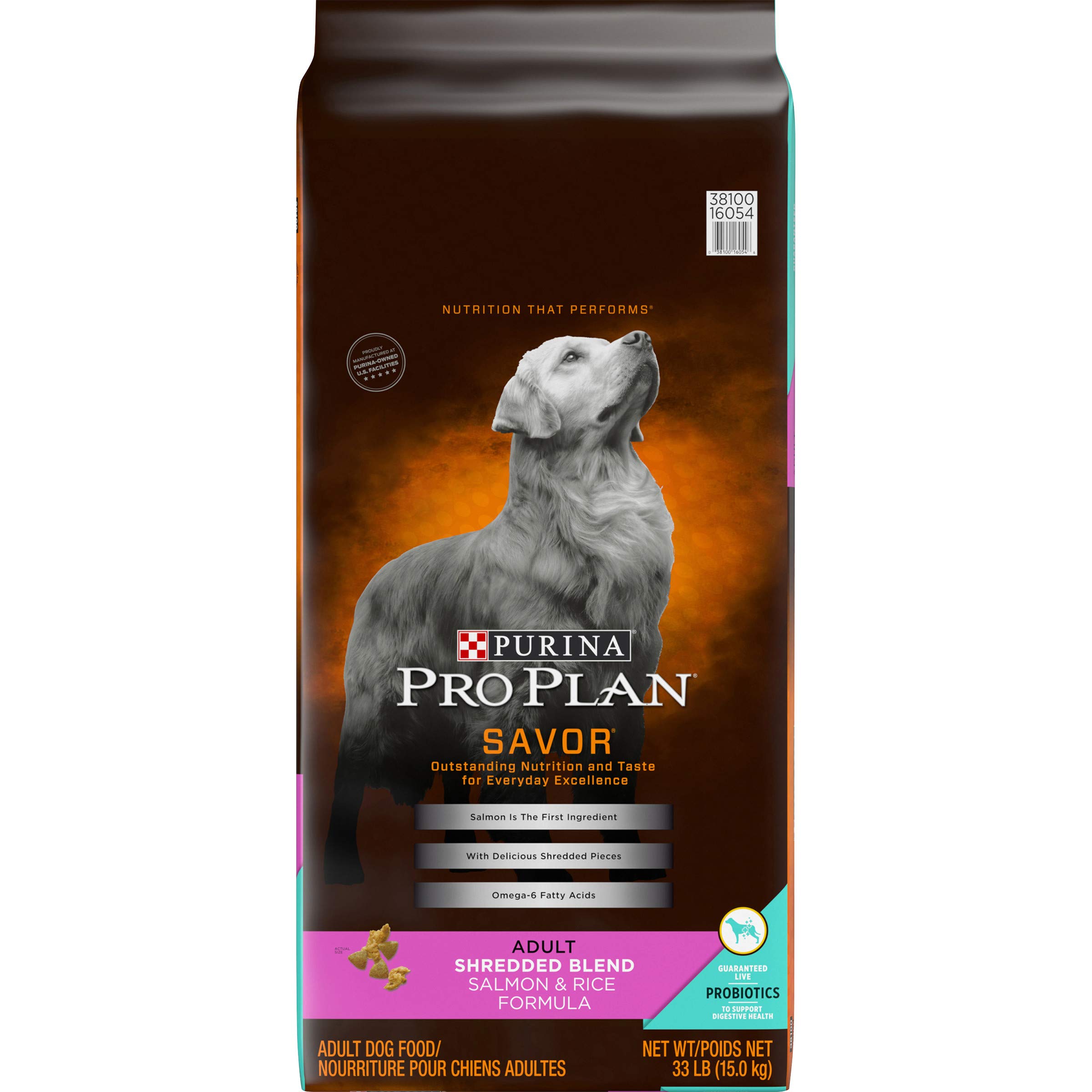 Purina Pro Plan SAVOR Shredded Blend With Probiotics Adult Dry Dog Food