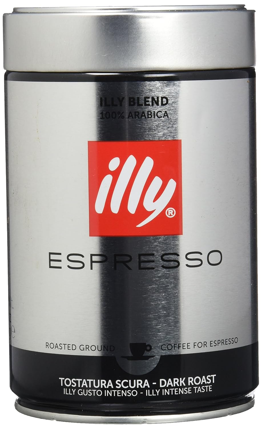 12 latas de 250 g de café illy molido del tueste oscuro: Amazon.es ...