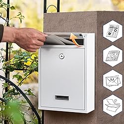 KYODOLED Key Lock MailBoxes for Outside, Locking