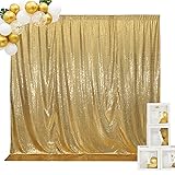 SquarePie Sequin Backdrop Curtain Not See Through