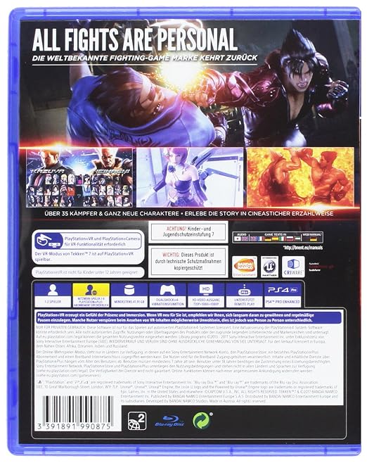 Tekken 7 Playstation 4 Amazon De Games